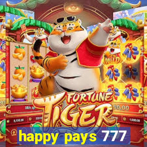 happy pays 777